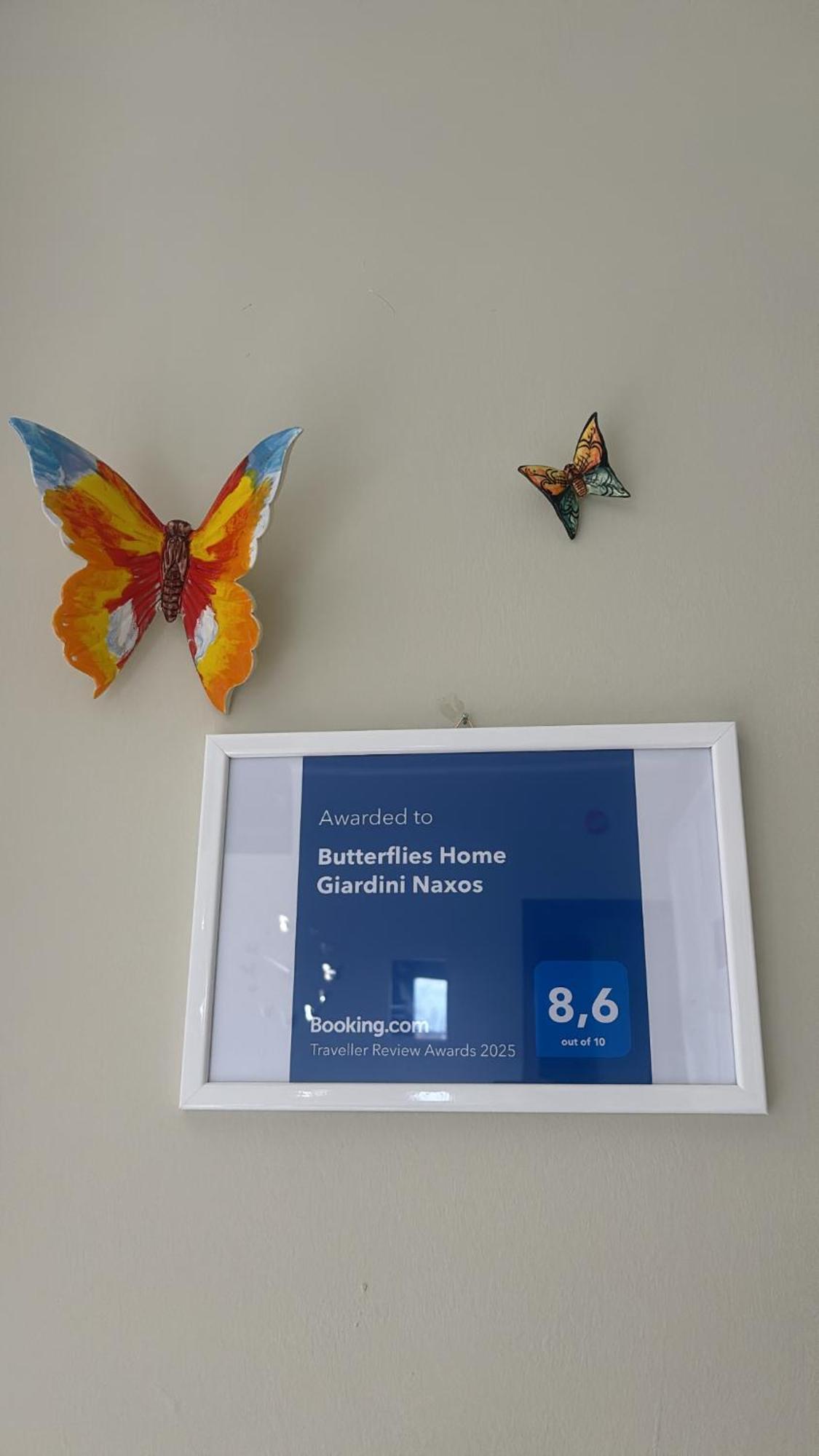 Appartamento Giardini Naxos Butterflies Home Schiso المظهر الخارجي الصورة
